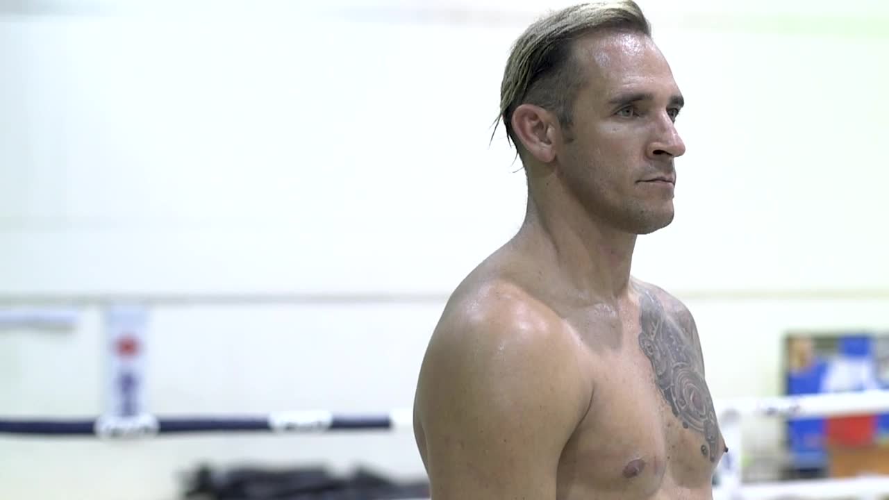 Stock Video Fighter Preparing For A Match Live Wallpaper For PC