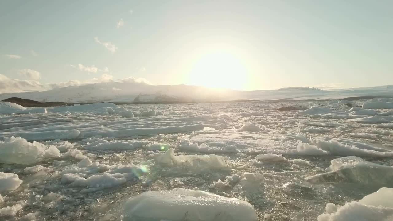 Stock Video Fields Of Ice Between Mountains Live Wallpaper For PC