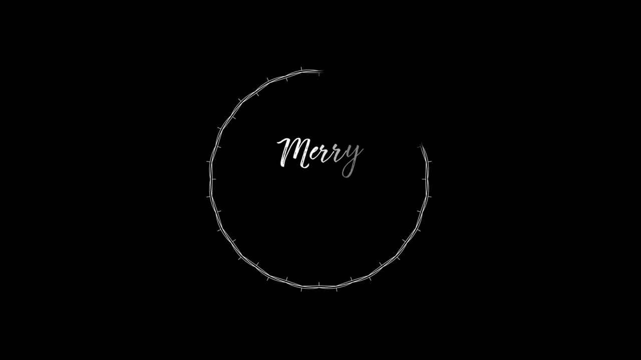 Stock Video Festive Lights Title Live Wallpaper For PC