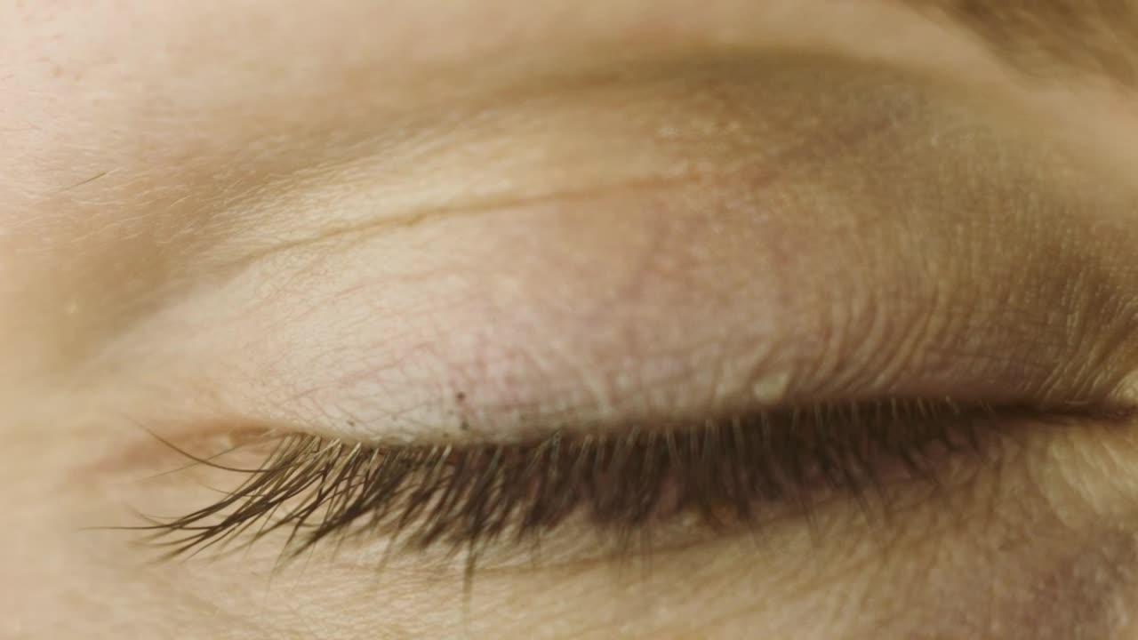 Stock Video Female Human Eye Blinking Live Wallpaper For PC