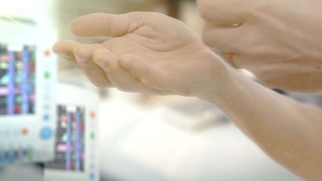 Stock Video Female Hands Taking Some Pills Live Wallpaper For PC