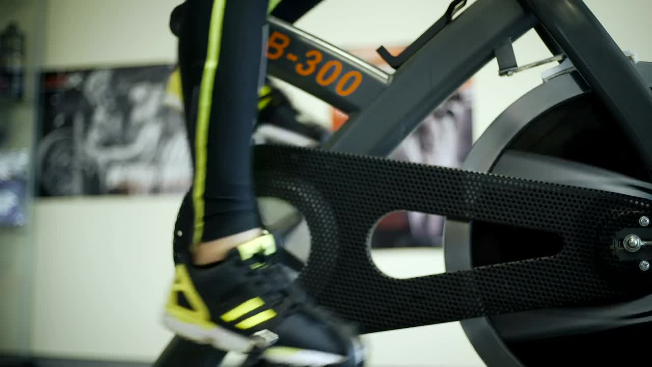 Stock Video Feet Pedaling On A Fixed Bike Live Wallpaper For PC