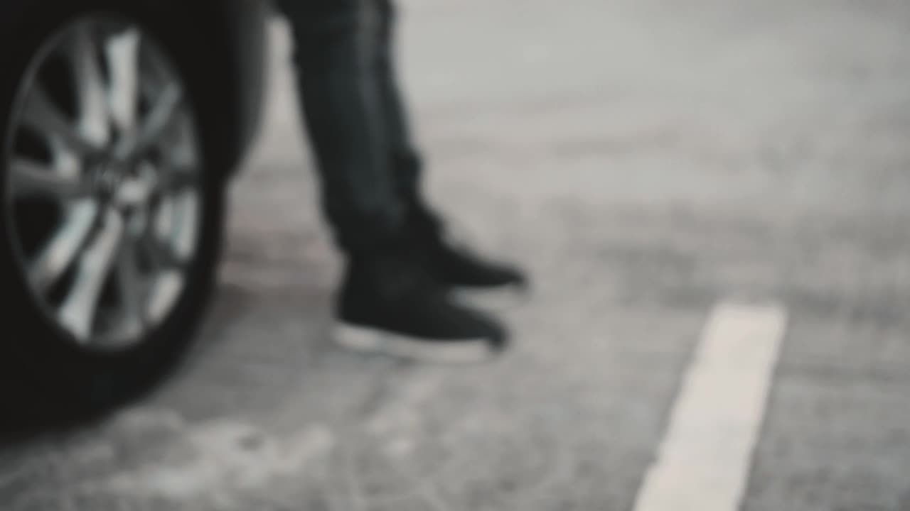 Stock Video Feet Of A Person On The Pavement Live Wallpaper For PC