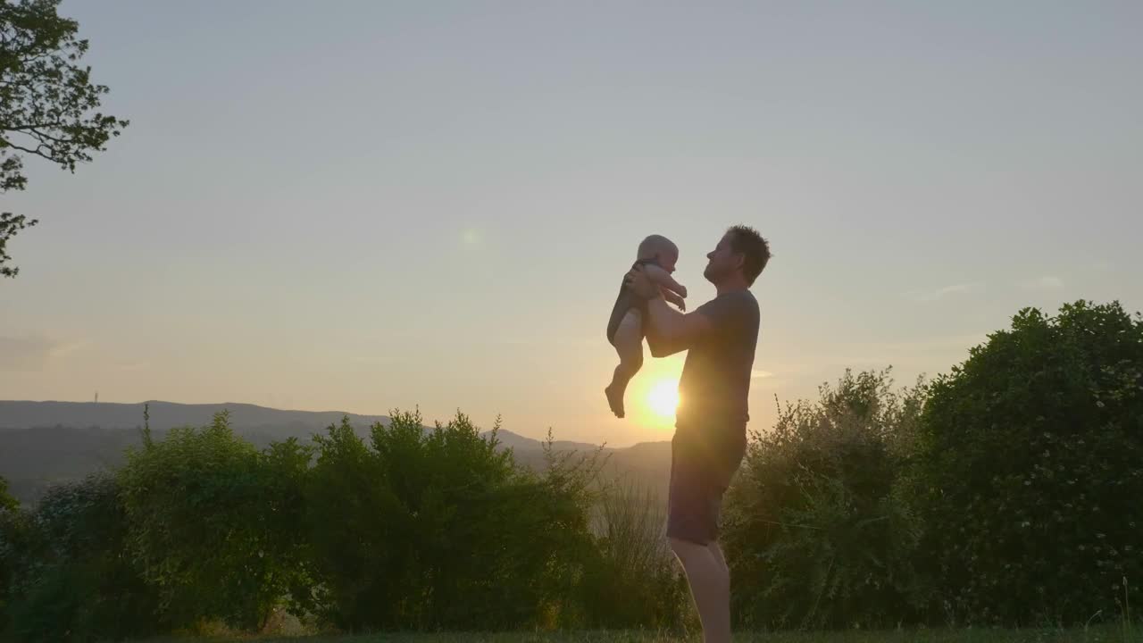 Stock Video Father Playing With His Child Live Wallpaper For PC