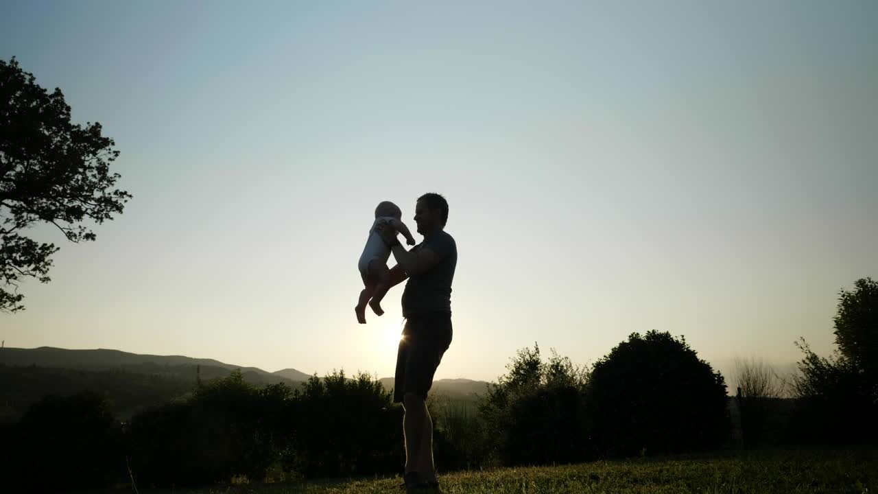Stock Video Father Playing With His Young Child Live Wallpaper For PC