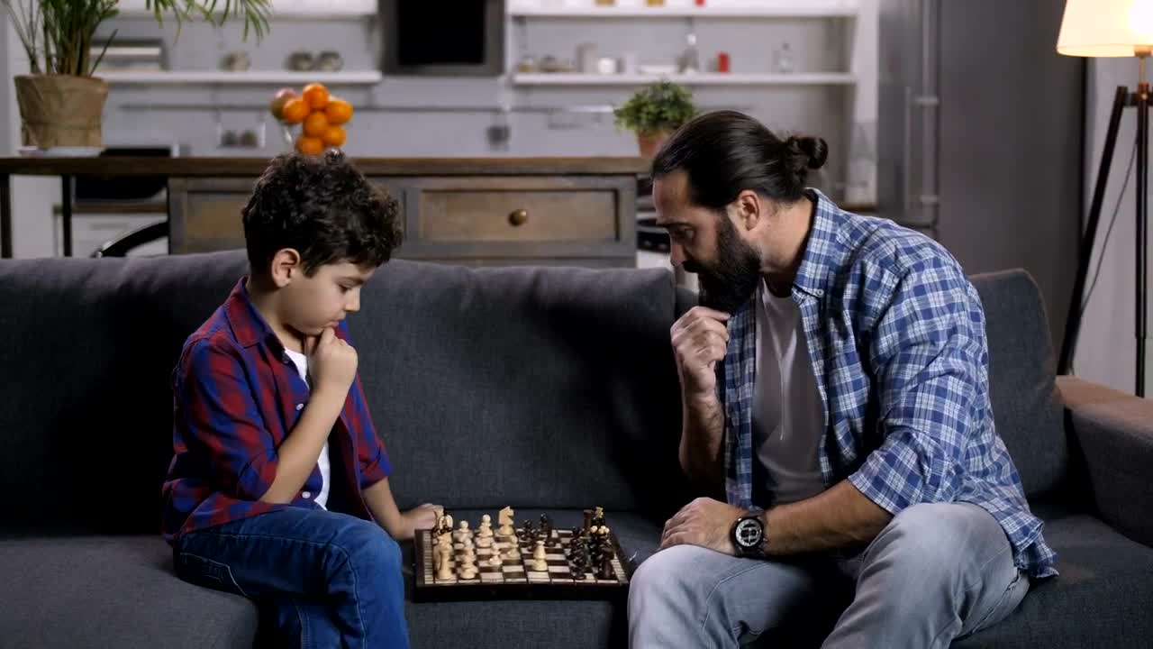 Stock Video Father And Son Playing A Game Live Wallpaper For PC