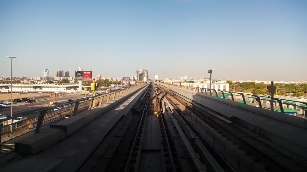 Stock Video Fast Travel In The Dubai Metro Live Wallpaper For PC