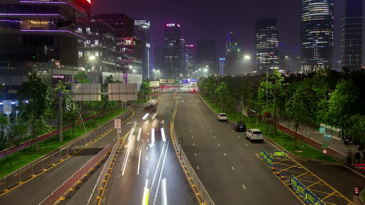 Stock Video Fast Traffic On A Shenzen Road Live Wallpaper For PC