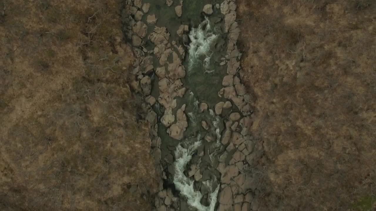 Stock Video Fast Moving Stream Leading To A Waterfall Live Wallpaper For PC