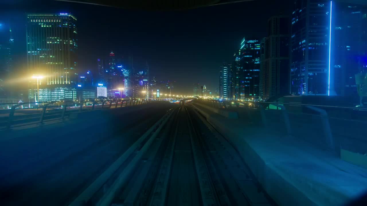 Stock Video Fast Journey In The Dubai Metro Live Wallpaper For PC