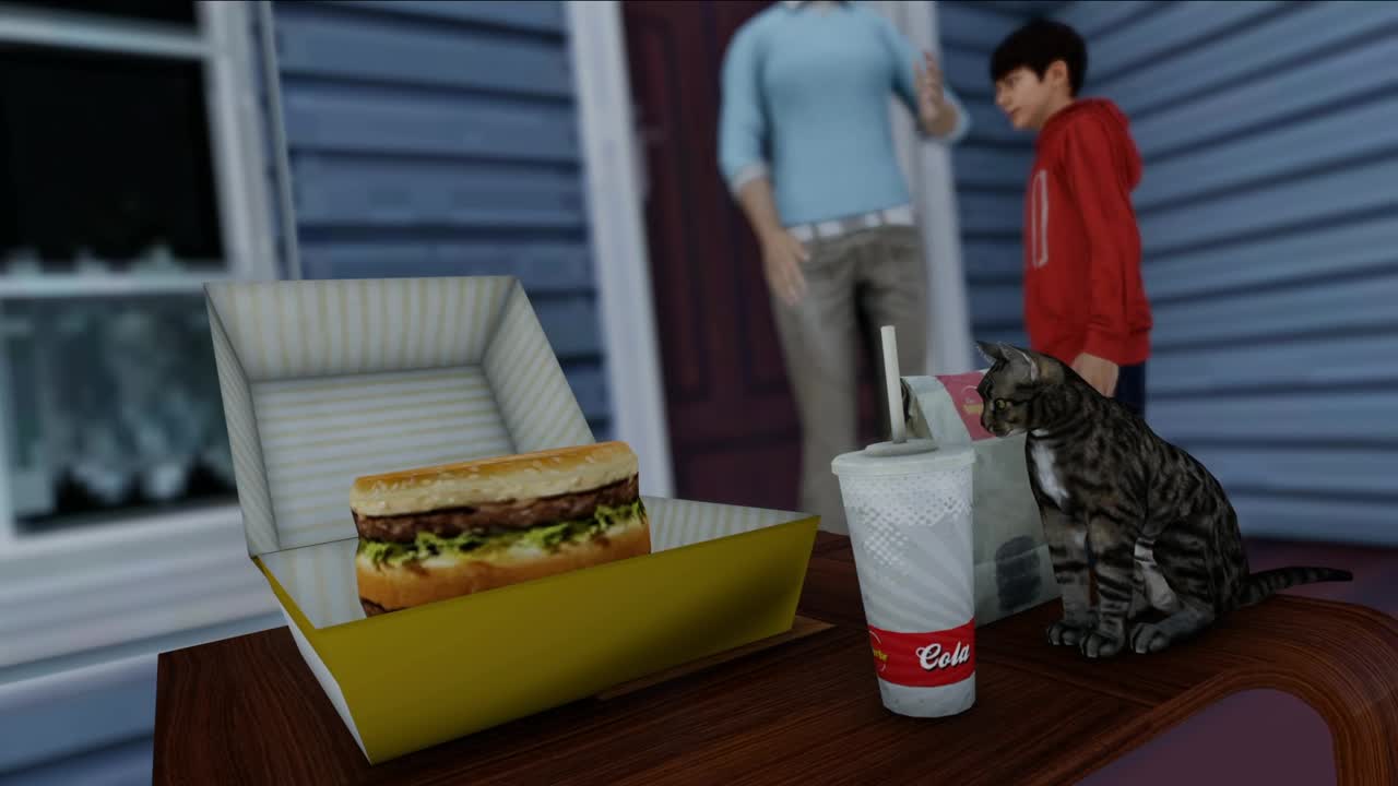 Stock Video Fast Food And A Family Live Wallpaper For PC