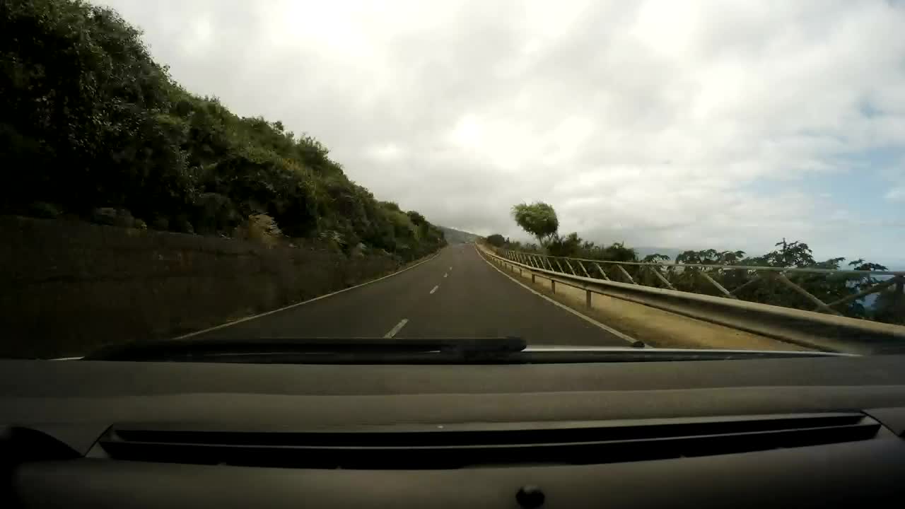 Stock Video Fast Driving Through The Road Live Wallpaper For PC