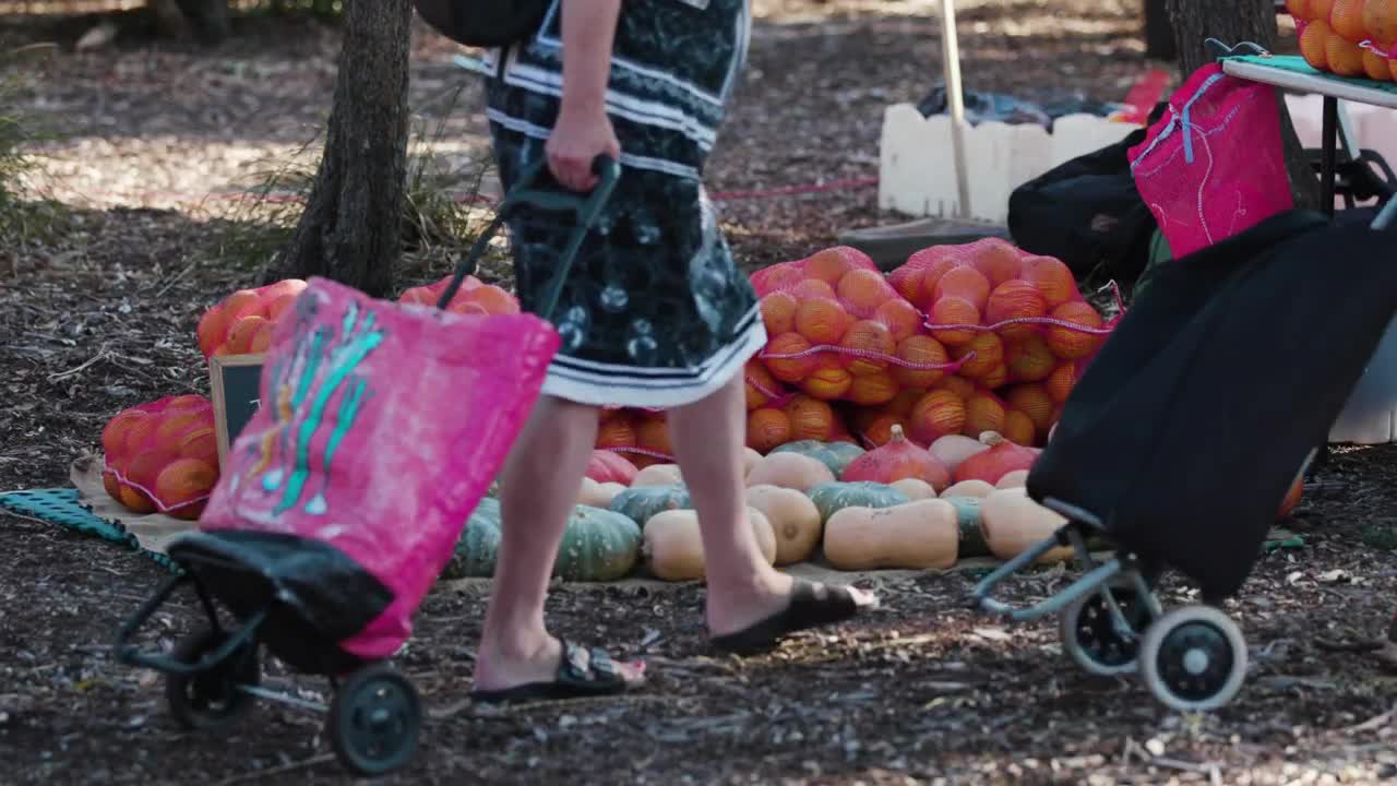Stock Video Farmers Market Stand Live Wallpaper For PC