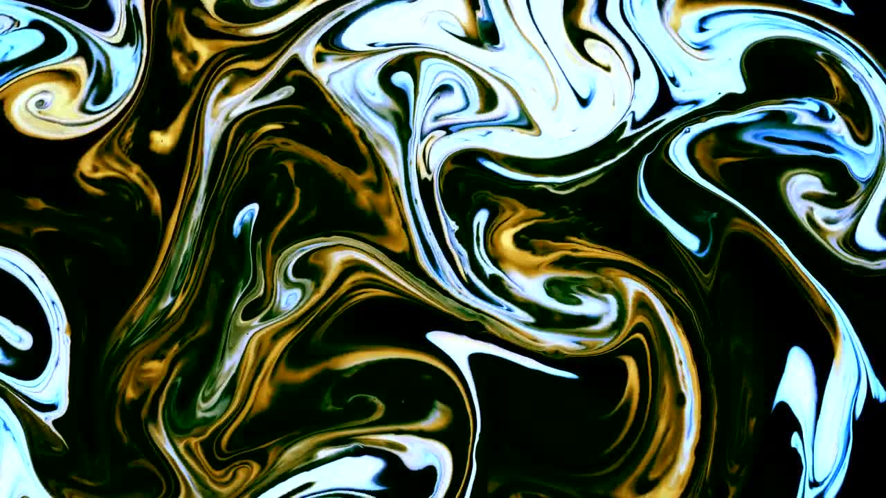 Stock Video Fantasy Textures Made With Multicolor Ink And Water Live Wallpaper For PC