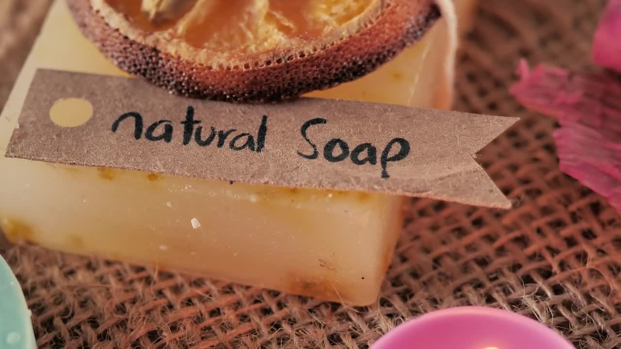 Stock Video Handmade Soap And Burning Candle Live Wallpaper For PC