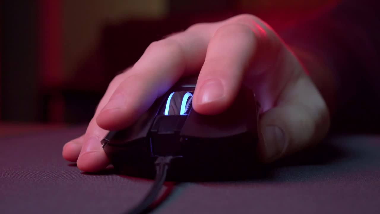 Stock Video Hand Using A Mouse Frantically Live Wallpaper For PC