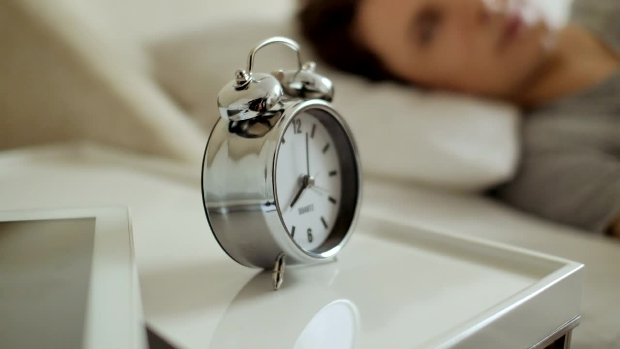 Stock Video Hand Turning The Alarm Clock Off Live Wallpaper For PC