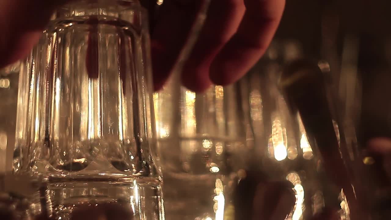 Stock Video Hand Takes A Glass Live Wallpaper For PC