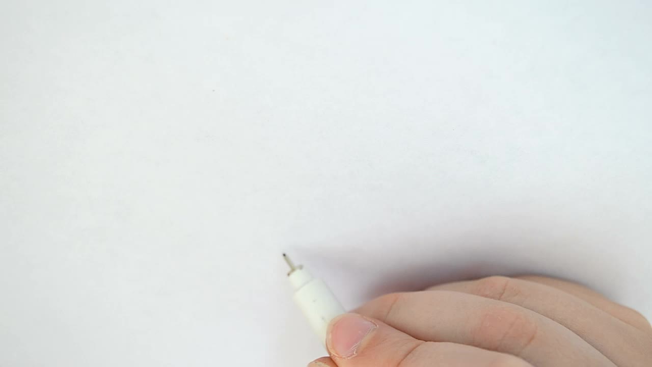 Stock Video Hand Of A Person Drawing A Flower With Stylograph Live Wallpaper For PC