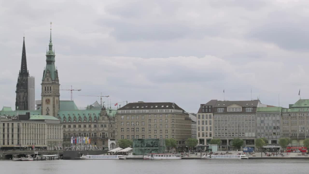 Stock Video Hamburg On An Overcast Day Live Wallpaper For PC