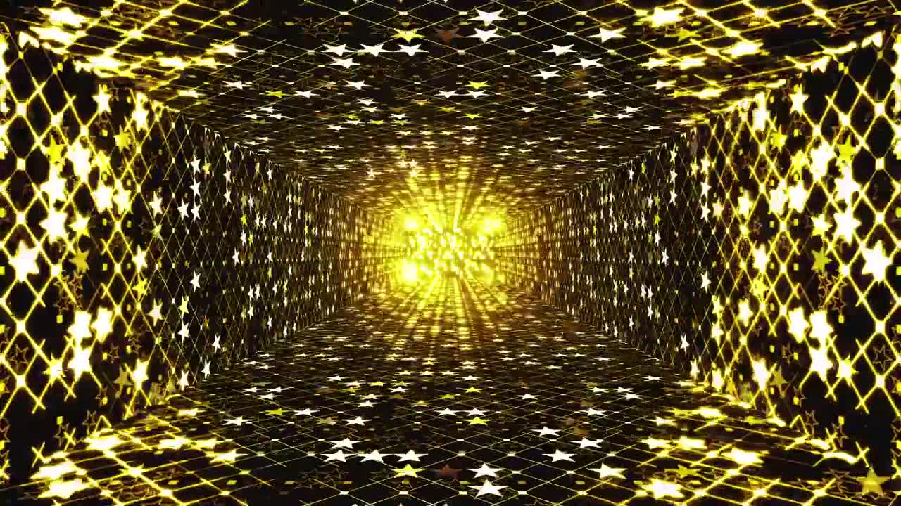 Stock Video Hallway Of Twinkling Stars Live Wallpaper For PC