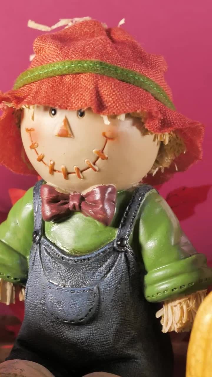 Stock Video Halloween Ornaments And Small Pumpkins Live Wallpaper For PC