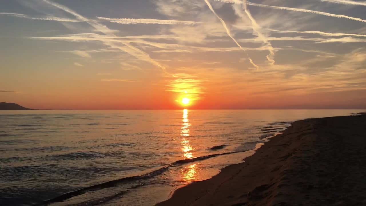 Stock Video Guy Running At The Beach During Sunset Live Wallpaper For PC