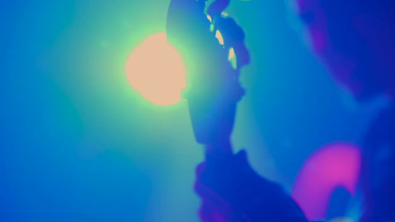 Stock Video Guitarist Playing On Stage Live Wallpaper For PC