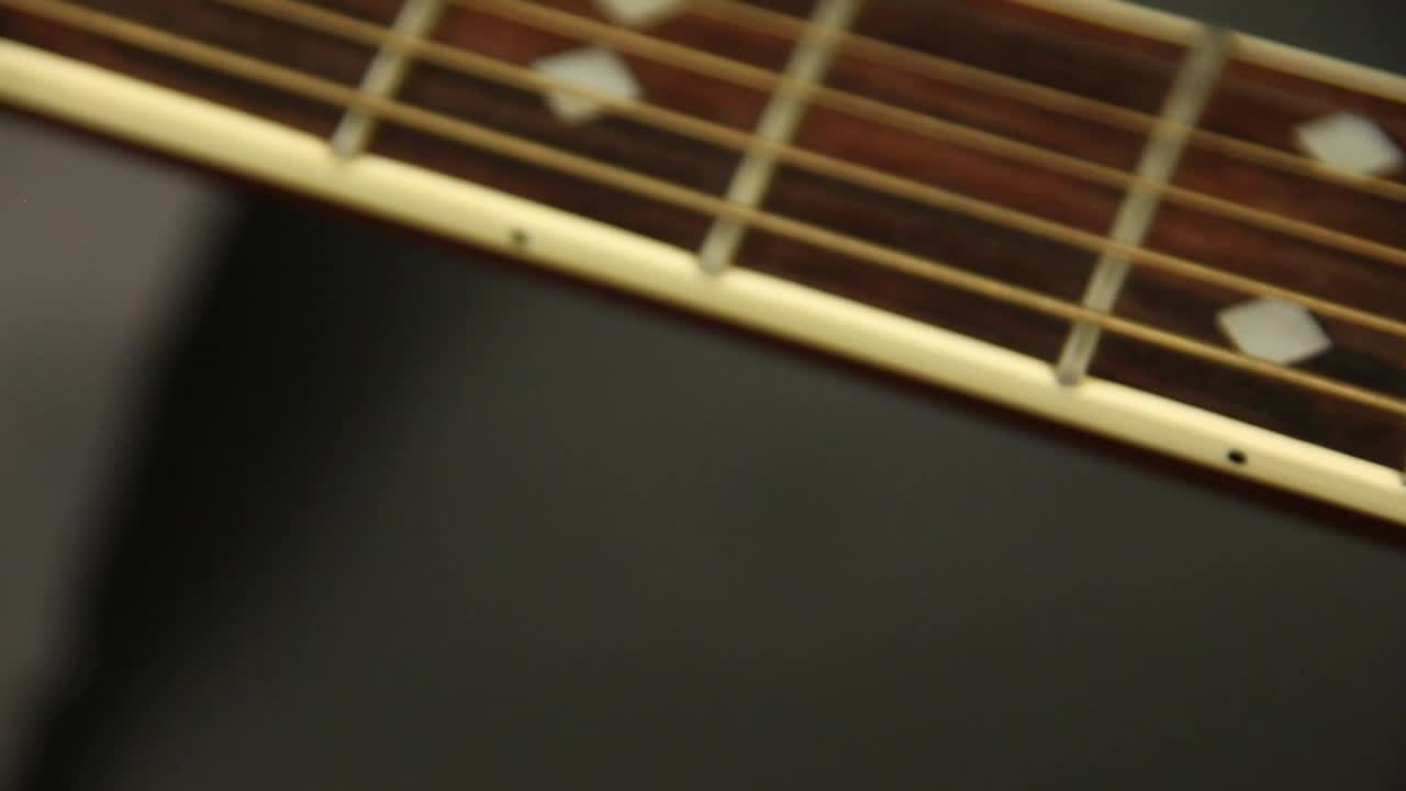 Stock Video Guitar Strings Closeup Live Wallpaper For PC