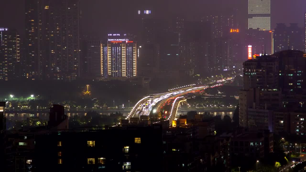 Stock Video Guangzhou Cityscape And Traffic Live Wallpaper For PC