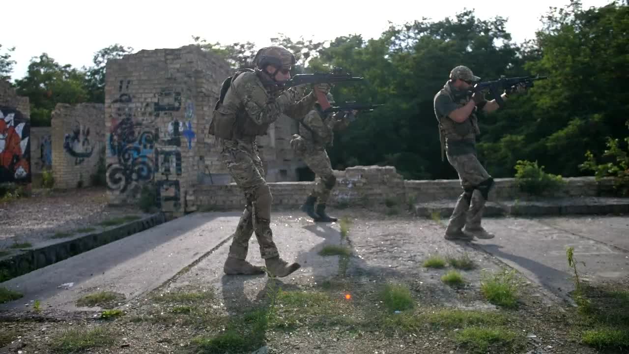 Stock Video Group Of Soldiers Laying Down Live Wallpaper For PC