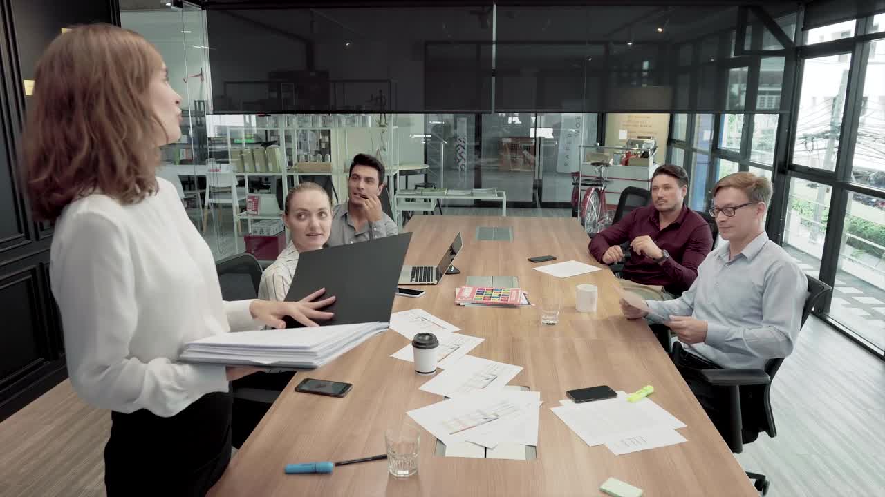 Stock Video Group Of People Starting A Business Meeting Live Wallpaper For PC