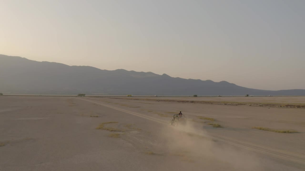 Stock Video Group Of Friends Traveling Through A Desert In An Aerial Live Wallpaper For PC