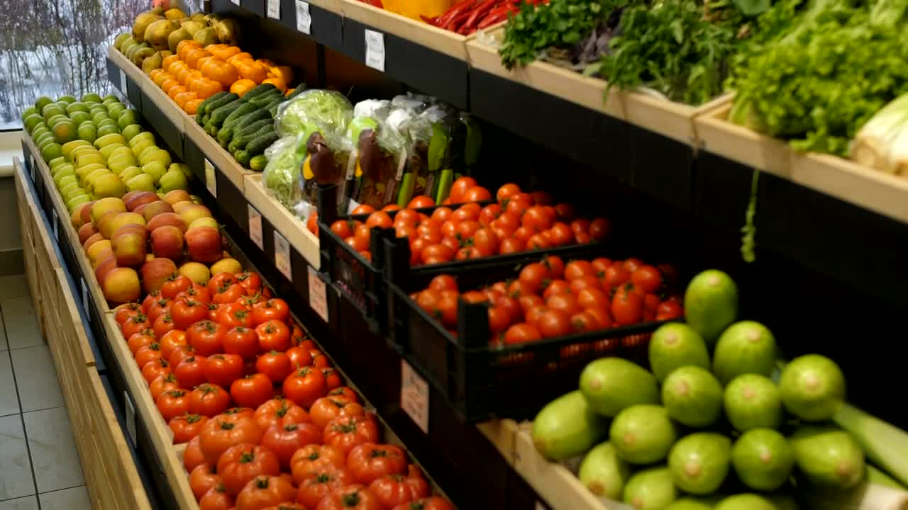 Stock Video Grocery Store Products On Shelves Live Wallpaper For PC