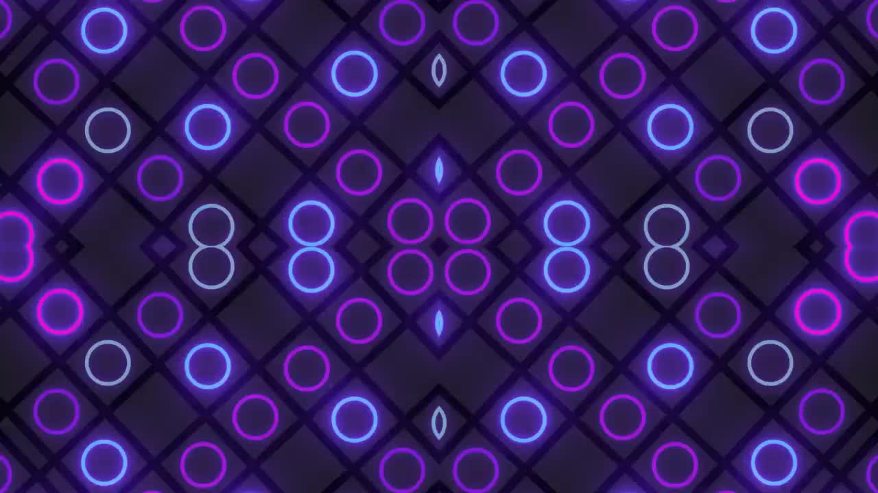 Stock Video Grid With Circles Of Light Moving Slowly Live Wallpaper For PC