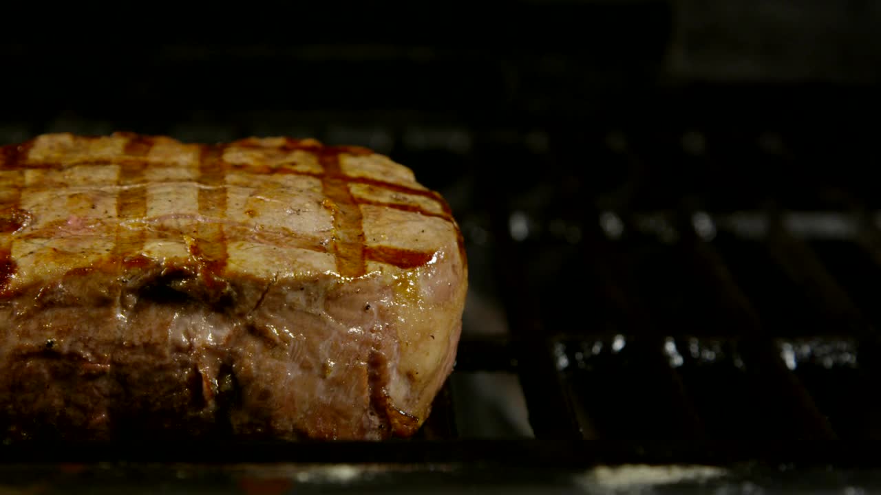 Stock Video Grill Marks On A Steak Live Wallpaper For PC