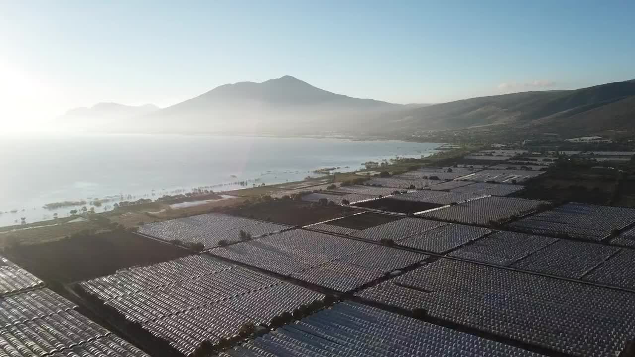 Stock Video Greenhouses Near The Coast Live Wallpaper For PC