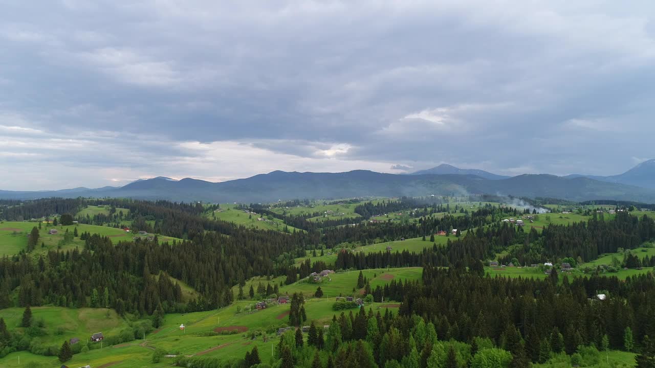 Stock Video Green Mountains In The Countryside Live Wallpaper For PC