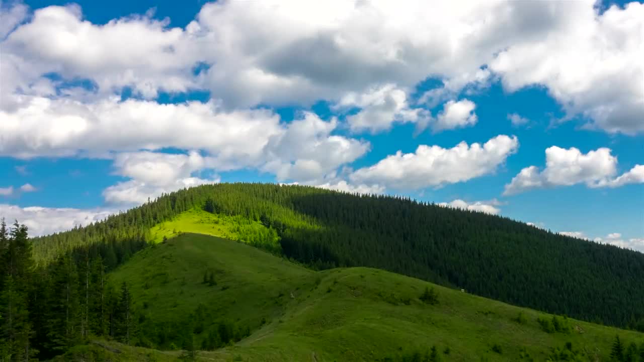 Stock Video Green Mountain Landscape In Spring Live Wallpaper For PC