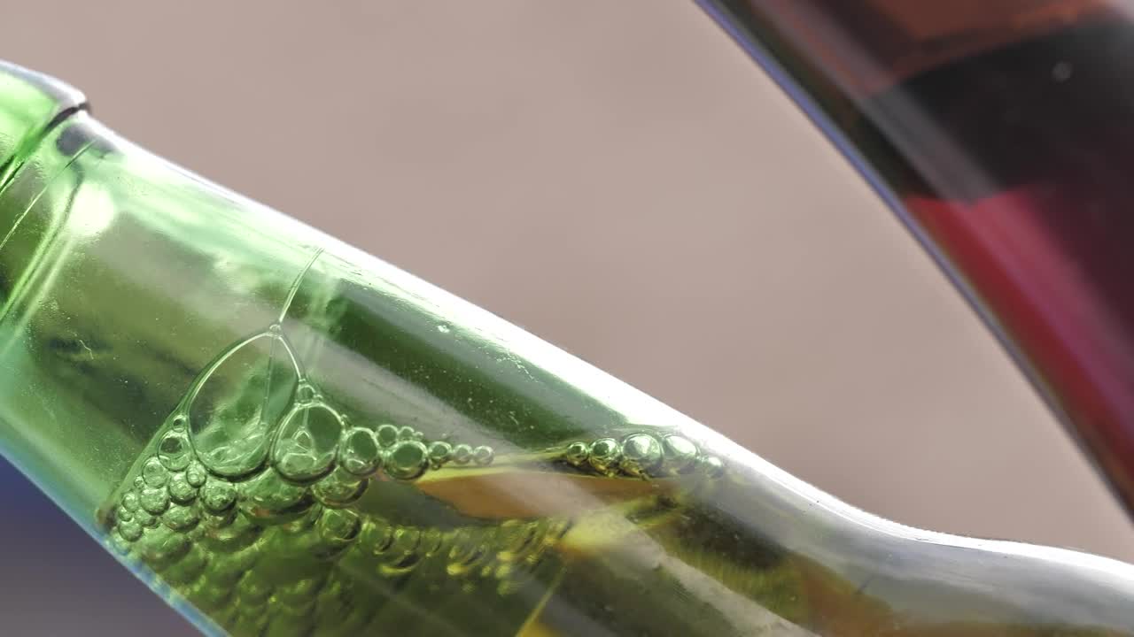Stock Video Green Glass Bottle Of Beer Detail View Live Wallpaper For PC