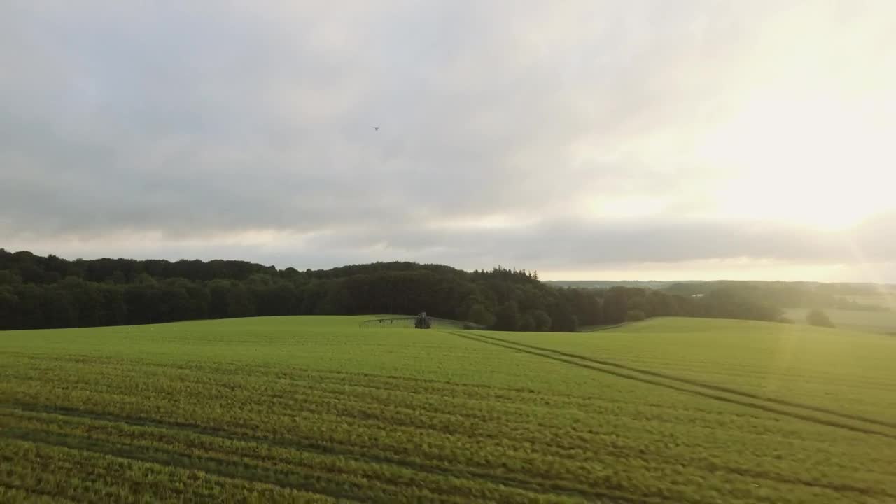 Stock Video Green Fields After The Rain Live Wallpaper For PC