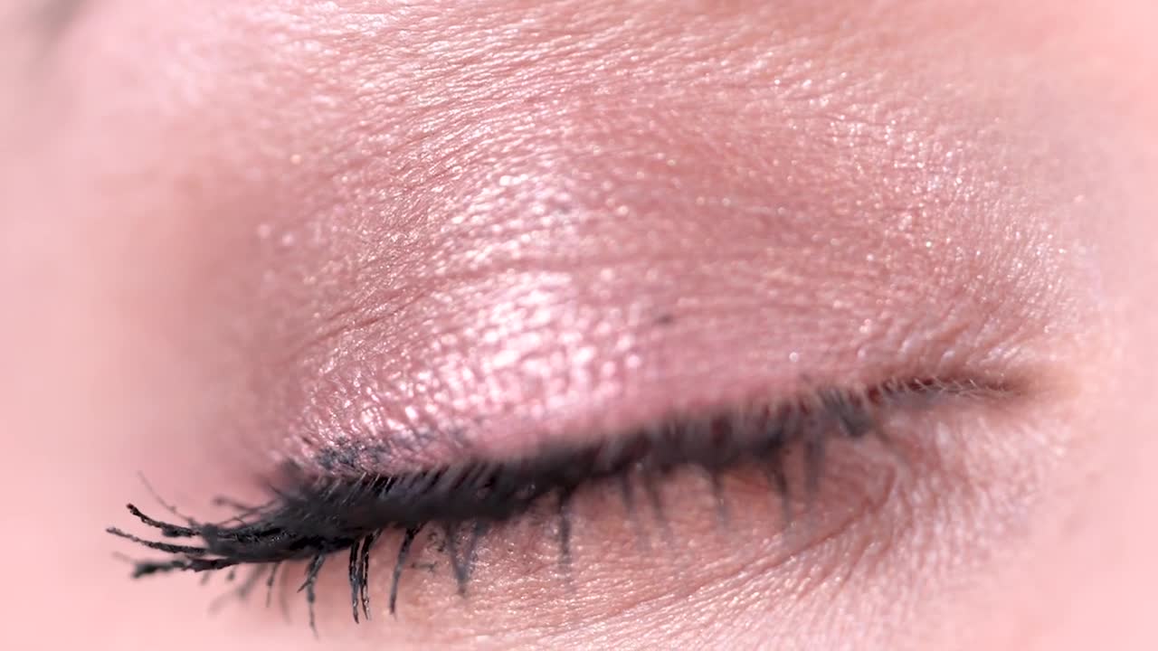 Stock Video Green Eye Of A Woman In A Very Close Shot Live Wallpaper For PC