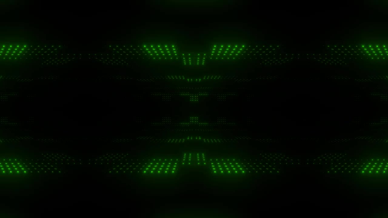 Stock Video Green Dots Surfaces Moving Live Wallpaper For PC