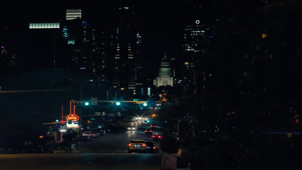 Stock Video Great Strip Of A Big City At Night Live Wallpaper For PC