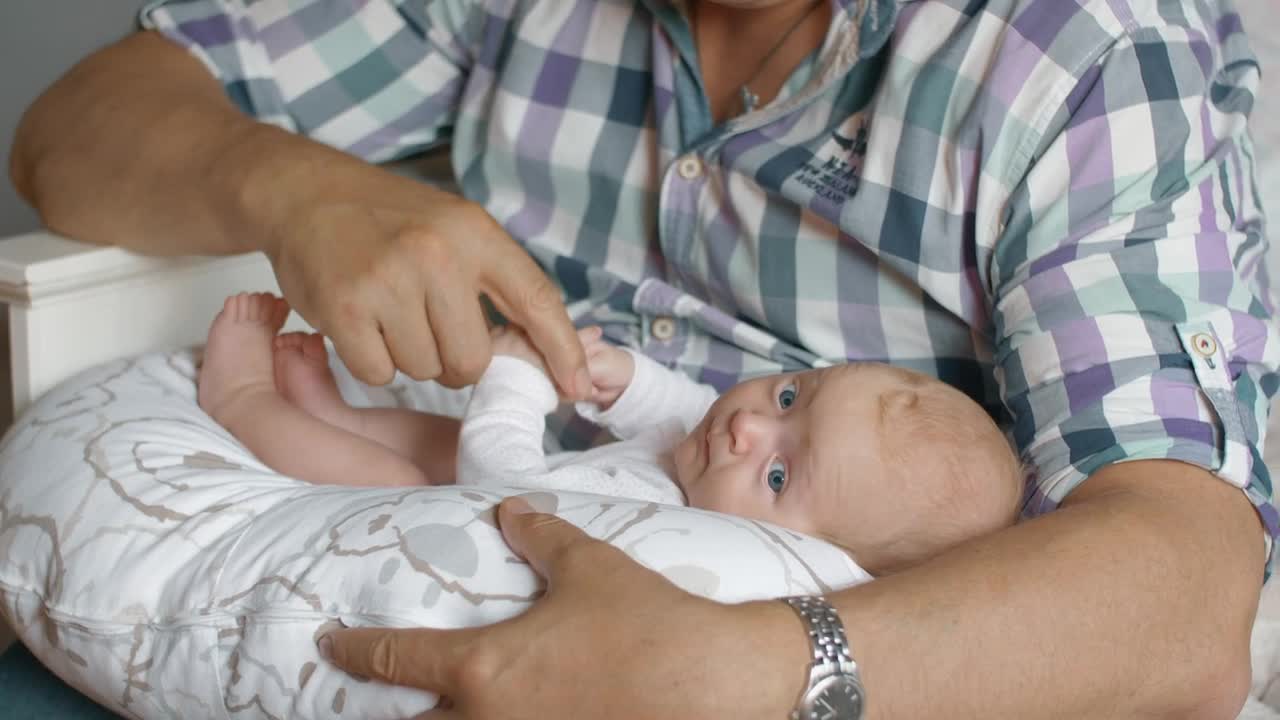 Stock Video Grandfather Holding A Baby Live Wallpaper For PC