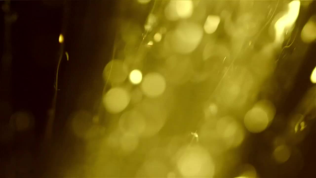 Stock Video Golden Sparkles Falling Live Wallpaper For PC