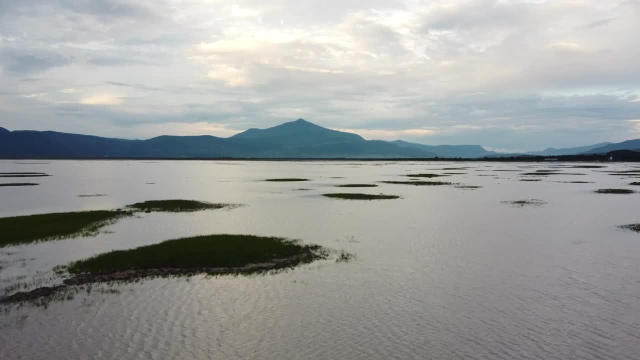 Stock Video Going Through A Huge Lake Aerial Show Live Wallpaper For PC