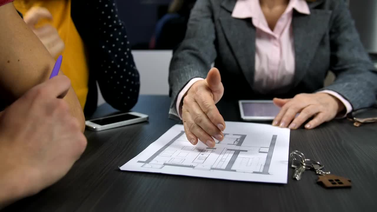 Stock Video Going Over A Floor Plan Live Wallpaper For PC