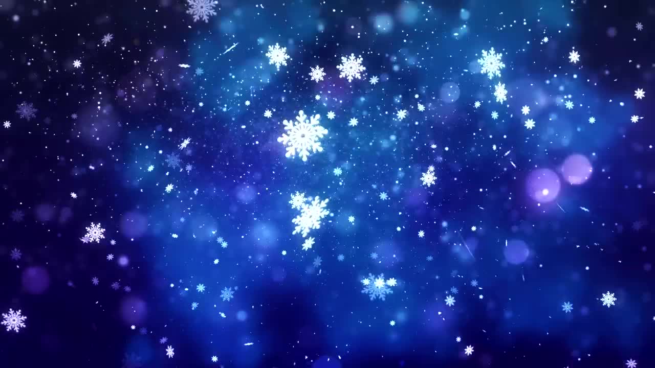 Stock Video Glitters Falling With Christmas Or Winter Concept Live Wallpaper For PC