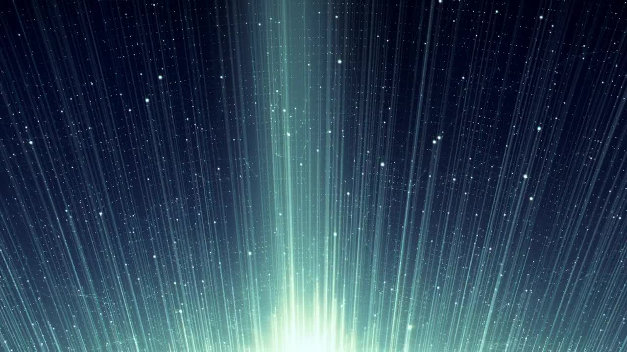 Stock Video Glitter Light Lines Rising From Bottom Live Wallpaper For PC